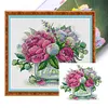 (Multi-Style) Flower-14CT Stamped Cross Stitch