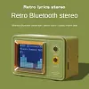 Retro Lyrics Bluetooth Speaker Desktop Clock Calendar Ornaments Intelligent Floating Dynamic Lyrics Wireless Bluetooth Speaker