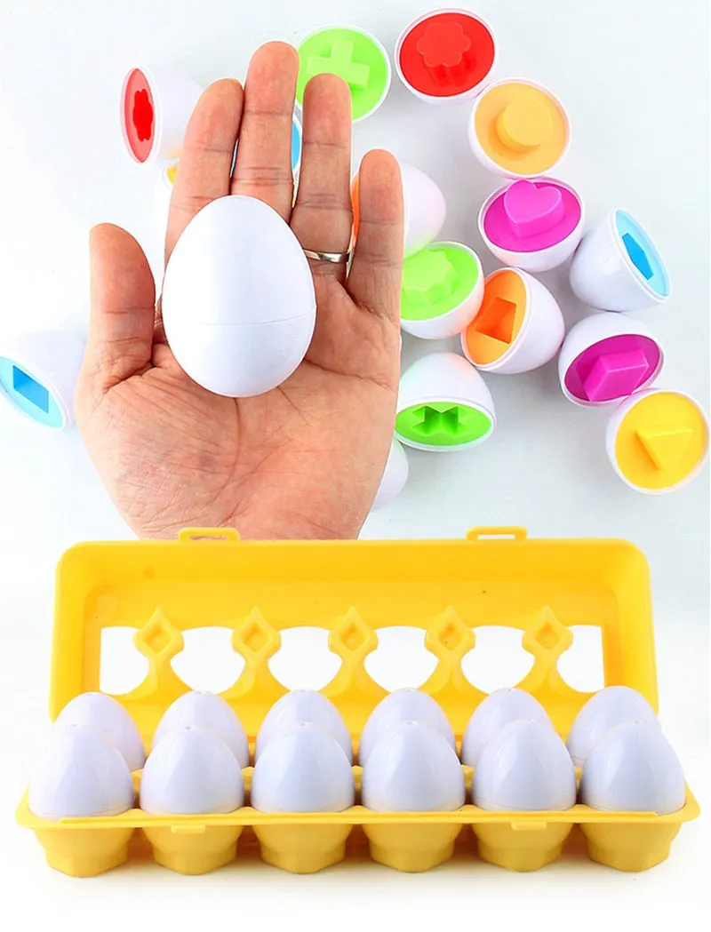 Montessori Geometric Eggs