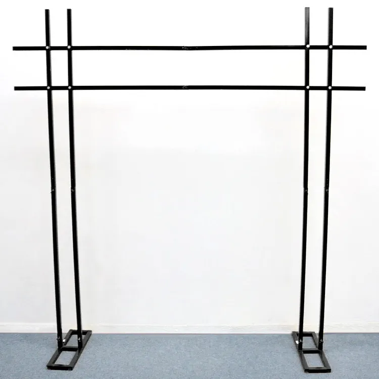 A6876 Wedding Props Stand Outdoor Square Party Wrought Iron Background Frame