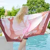 Double-sided Velvet Beach Towel For Seaside Swimming, Water-Absorbent And Sand-Free Bath Towel, Breathable, Skin-Friendly, Quick-Drying BeachTowel For Swimming, Travel, Men And Women