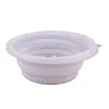 Face Ice Bath - Foldable Washbasin With Built-In Ice Tray Bowl For Face Ice Bath