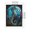 Glass Painting - 11CT/14CT Stamped Cross Stitch 40*40cm/55*40cm/50*65cm