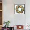 Christmas Wreath-Partial Speical Shaped Diamond Painting 30*30CM