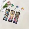 (US Local)3Pcs Special Shape Dream Catcher 5D DIY Diamond Painting Bookmark with Pendants Craft Kit