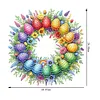 Acrylic Easter Egg Wreath - 5D DIY Craft Pendant