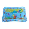 Tapis sensoriel gonflable d'eau de temps de ventre pour l'animal de compagnie de b&eacute;b&eacute;