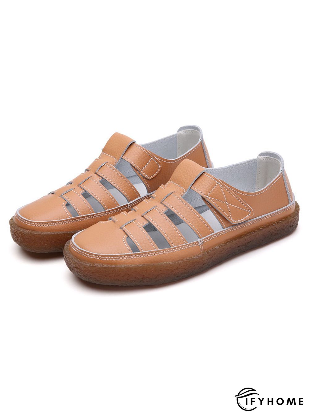 Lightweight Hollow Breathable Retro Soft Soled Shoes | IFYHOME