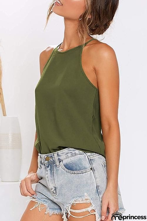 Solid Loose Tank Top