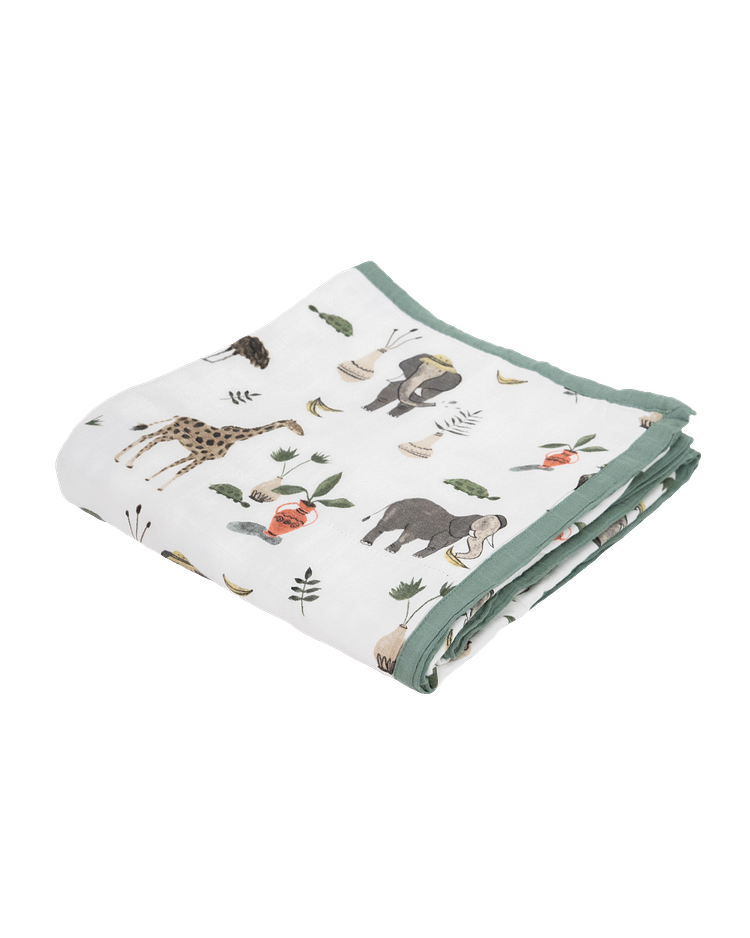 Original Deluxe Muslin Quilt - Safari Social 2