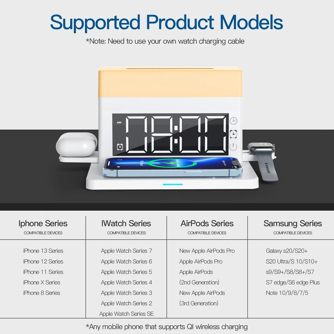 Multi Function Wireless Charger