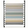 [US Local Warehouse] 13 Rolls Vinyl Roll Holder with Adjustable Hanging Rod for Wallpaper Window Film