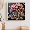 Rose Lily-Partial Special Shaped Diamond Painting 30*30CM