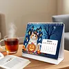 Diamond Painting Festival Celebrations 2027 Paper Calendar Monthly Flip Tabletop Calendar Kit