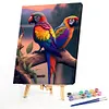 Parrot-Paint by Numbers Acrylic Painting 40*50CM