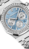 Silver 904L Steel Light Blue Dial - Watch - 38mm