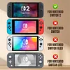 For NS2 DIY Front Rear Cover Complete Set ABS Handheld Console Protective Case Anti-Scratch Ergonomic Grip Protect Sleeve Gaming Accessories