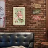 Pink Rose - Vintage Metal Signs - 20*30cm/30*40cm - Garden