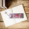 DIY 3Pcs Flowers-Diamond Painting Bookmark