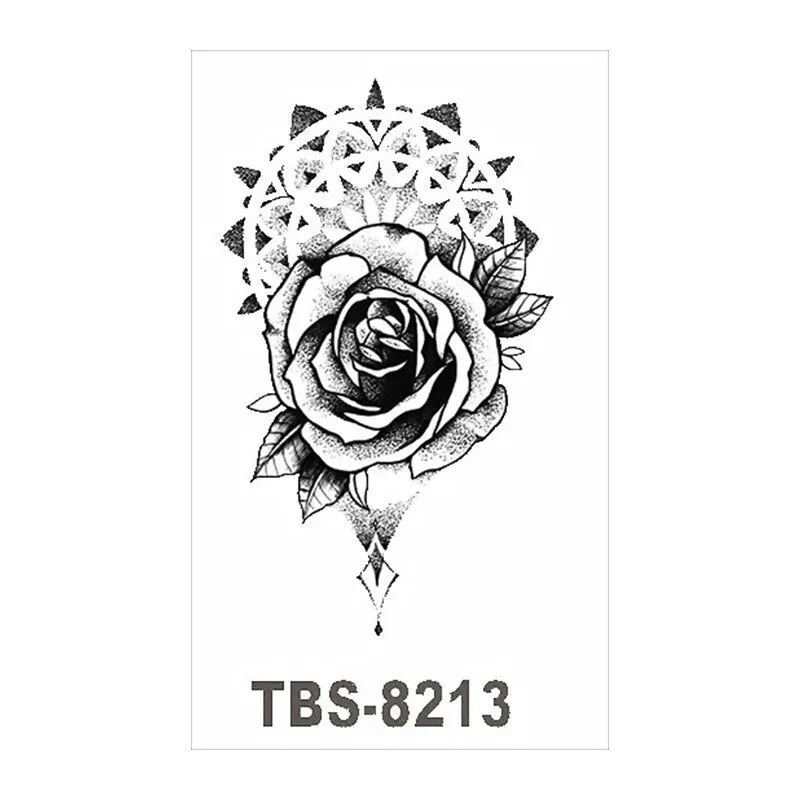 Waterproof Temporary Tattoo Stickers Wolf Fox Tattoo Chest Stickers Leg Arm Tatoo Man Woman Fake Tattoo Art Fashion Body Jewelry