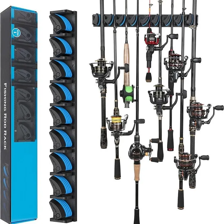 ✨ONLY 🔥Wall Mounted Fishing Rod Rack