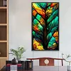 >SALE<5D DIY Full Round Drill Diamond Painting Leaf Kit Home Art Decoration (Y885)