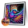 Diamond Painting -DIY Round Drill Colorful Hummingbird(40*40CM)