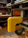 Saw Dust Collector Adapter Compatible for DeWALT DWE7485 Table Saw Sawdust Extraction Connector for Garage Workshop Yard Porch Backyard Courtyards