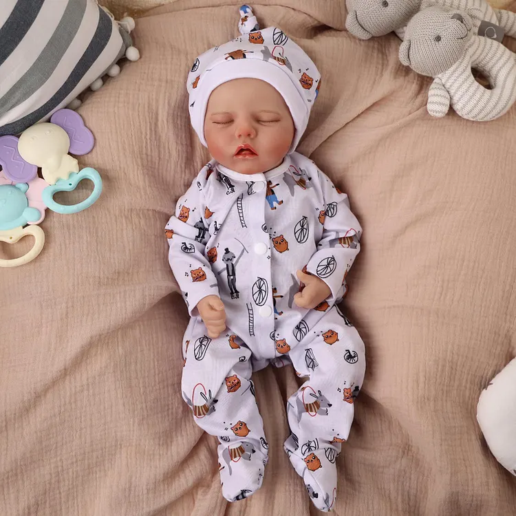 Babeside Sleeping Reborn Baby Twinnie 17" Little Infant Girl Healing of the Heart