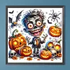 Diamond Painting-DIY Full Round Drill Halloween Horror Nights(40*40M)