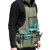 Work Apron Oxford Cloth Waterproof Heavy Duty Woodworking Apron for Woman Men