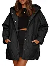 Women's Winter Thicken Casual Lightweight Hooded Down Jacket