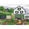 (Counted/Stamped)Autumn Manor-14CT Cross Stitch 42*32cm/16.54*12.6in