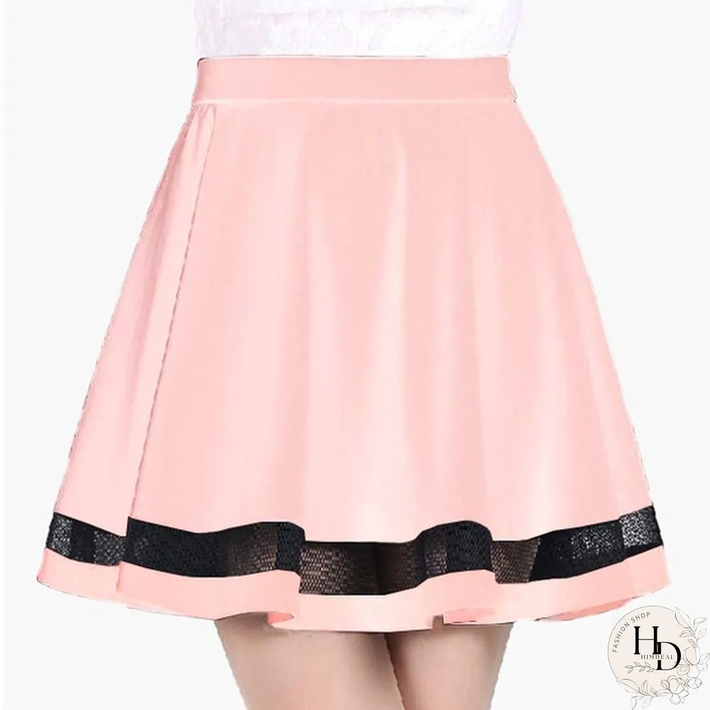 Summer Style Women Skirt Elastic Falda Ladies Midi Skirt Sexy Girls Mini Pleated Skirts Women Clothing Bottoms Saias
