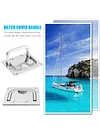 Marine Deck Hatch Cover Flush Pull Lift Handle Ring Boat Yacht Hardware