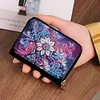 Diamond Painting Flower Wallet Diamond Painting Card Holder Coin Purse