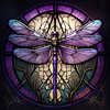 Dragonfly- Full RoundDiamond Painting