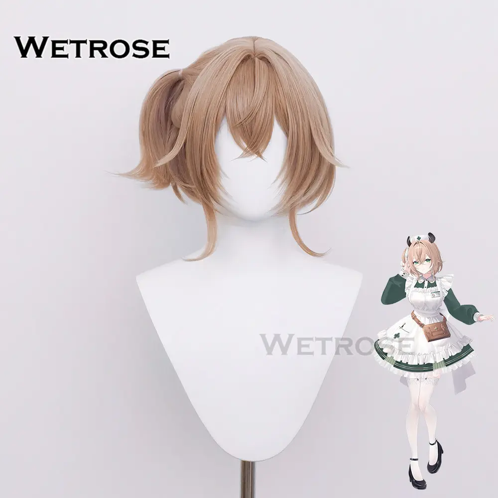 [Wetrose] In Stock Vtuber Nimi Nightmare Nurse Maid Cosplay Wig
