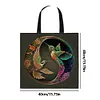 Hummingbird - 11CT DIY Stamped Cross Stitch Shopping Bag 40*40cm/15.75*15.75in