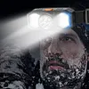 XPE COB LED Headlamp USB Rechargeable Waterproof Outdoor Fishing Headlight