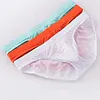 Men's Low Waist Ice Silk Solid Color Brief Panties Breathable Thin Bikini Briefs Underwear