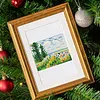 12pcs Famous Painting 5D DIY Square Drill Diamond Painting Kits for Adults Beginners Home Decor Diamonds Paintings Gem Art 5.91x7.09in
