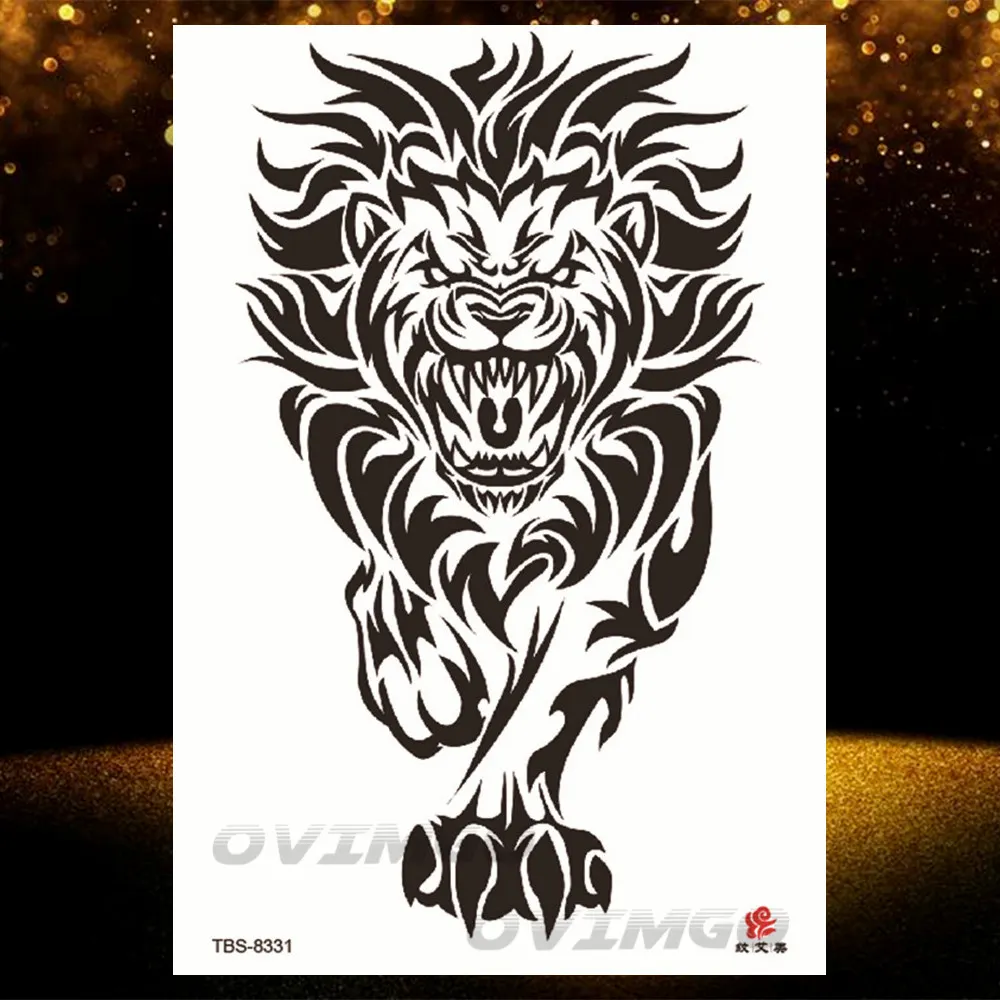 Sdrawing Lotus Flower Temporary Tattoos Fake Jewelry 3D Beauty Rose Tattoo Sexy Body Art Arm Painting Tatoo Sticker For Women