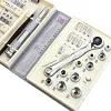  Precision Ratchet Screwdriver Wrench Set Retro China Style Shell Torx Hex Screwdriver Bit Socket Wrench Set Repair Tool