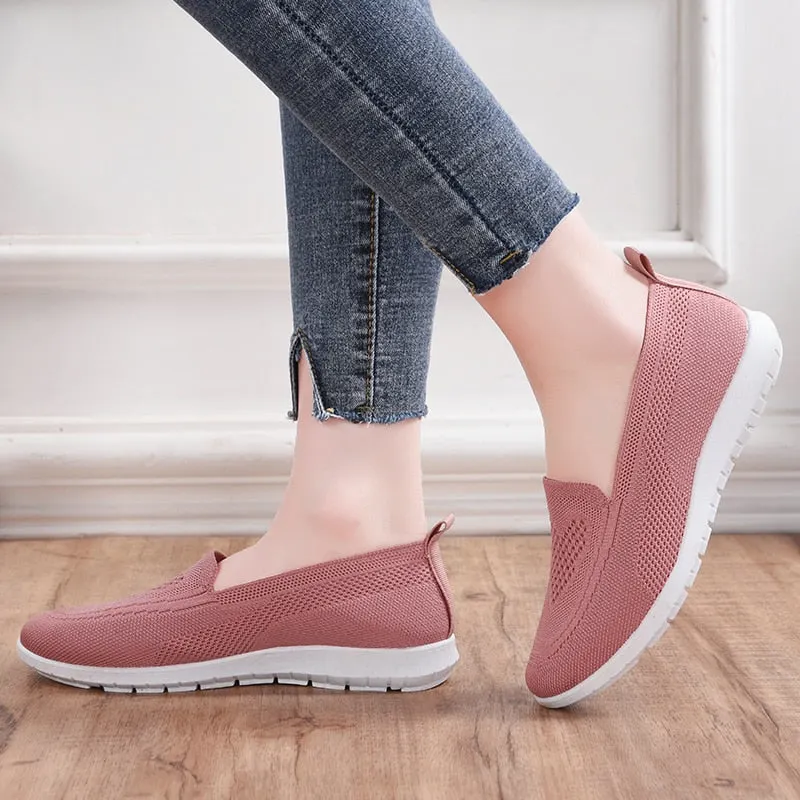 Women Flat Shoes Women Loafers Casual Women's Slip On Shallow Swing Moccasin Ballet Female Sneakers women 2021 New Style