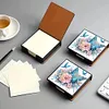 Blue Butterflies PU Diamond Painting Notecard Box 5D DIY Diamond Art Note B