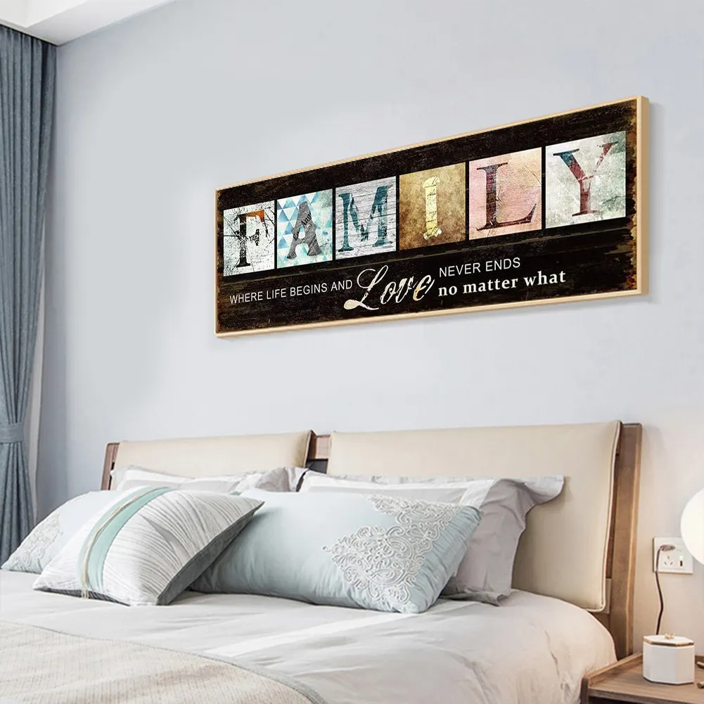 11ct 3-Strand Stampted Cross Stitch - Family(90*30cm)