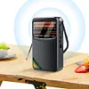 FM AM SW Radio with Headphone Jack Pocket Radio Portable Radio for Home/Outdoor