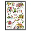(Big Size)[Brand]Christmas Village - 14CT Counted Cross Stitch - 44*62cm - Xmas