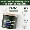 NR900 NAD+ Supplement with Nicotinamide Riboside, Resveratrol, Quercetin - Supports Skin Aging, Energy, Focus - 80 Capsules